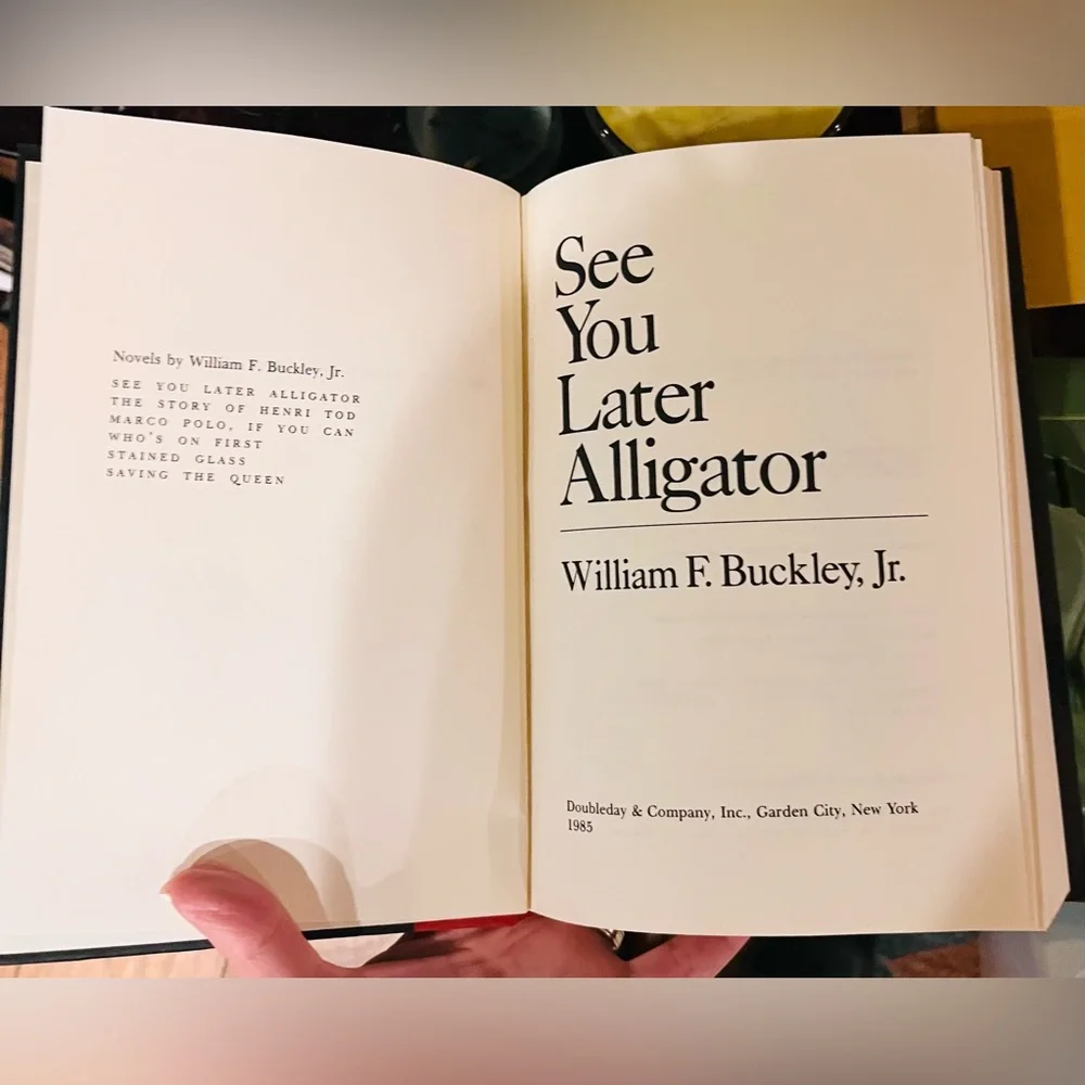 See you Later Alligator hardback book